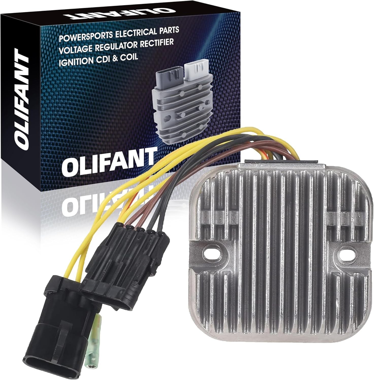 Voltage Regulator Rectifier for Polaris Ranger 500 2008-2009/Sportsman 500 2008-2009/Sportsman 800 2007-2010/Ranger 700/Sportsman 700/RZR 800 4012384 4011925 4011569