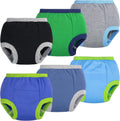 Toddler Training Pants, Soft Cotton Absorbent Training Underwear for Baby Boys & Girls