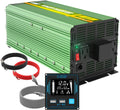 3000 Watt Power Inverter DC 12V to AC 110V 120V 3000W Converter for Car Truck RV with LCD and Dual USB Romte Controller (ETRC Remote)