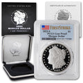 2023 S American Silver Morgan Dollar Coin Gem Proof (First Strike - Flag Label) $1 PCGS GEMPR