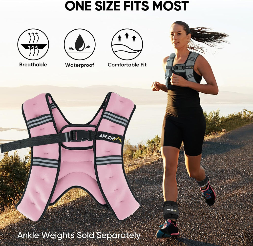 Weighted Vest Men Women, Weight Vest for Women Workout Equipment for Strength Training Running