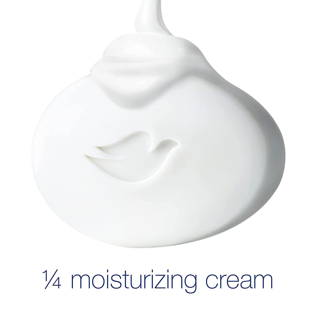 Dove Beauty Bar More Moisturizing than Bar Soap Gentle Exfoliating with Mild Cleanser for Softer and Smoother Skin 3.75 Oz Pack of 14