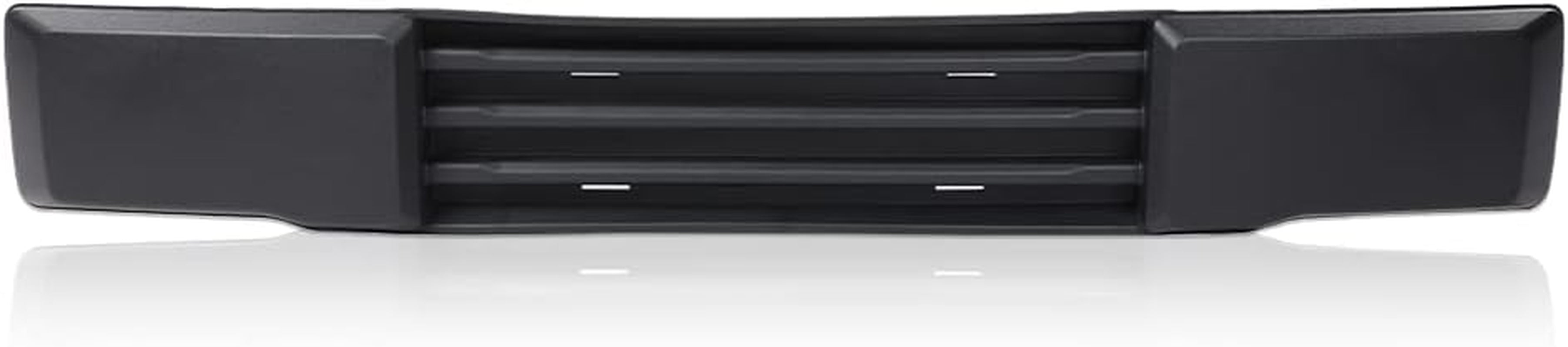Front Bumper & License Plate Bracket Mount Fascia Cover Compatible with Ford F150 Models W/O Block Heater & W/O Grille Shutters 2015-2017 FL3Z17E810AA, FL3Z17A385A, FL3417N388BB, FL3Z17E810BA