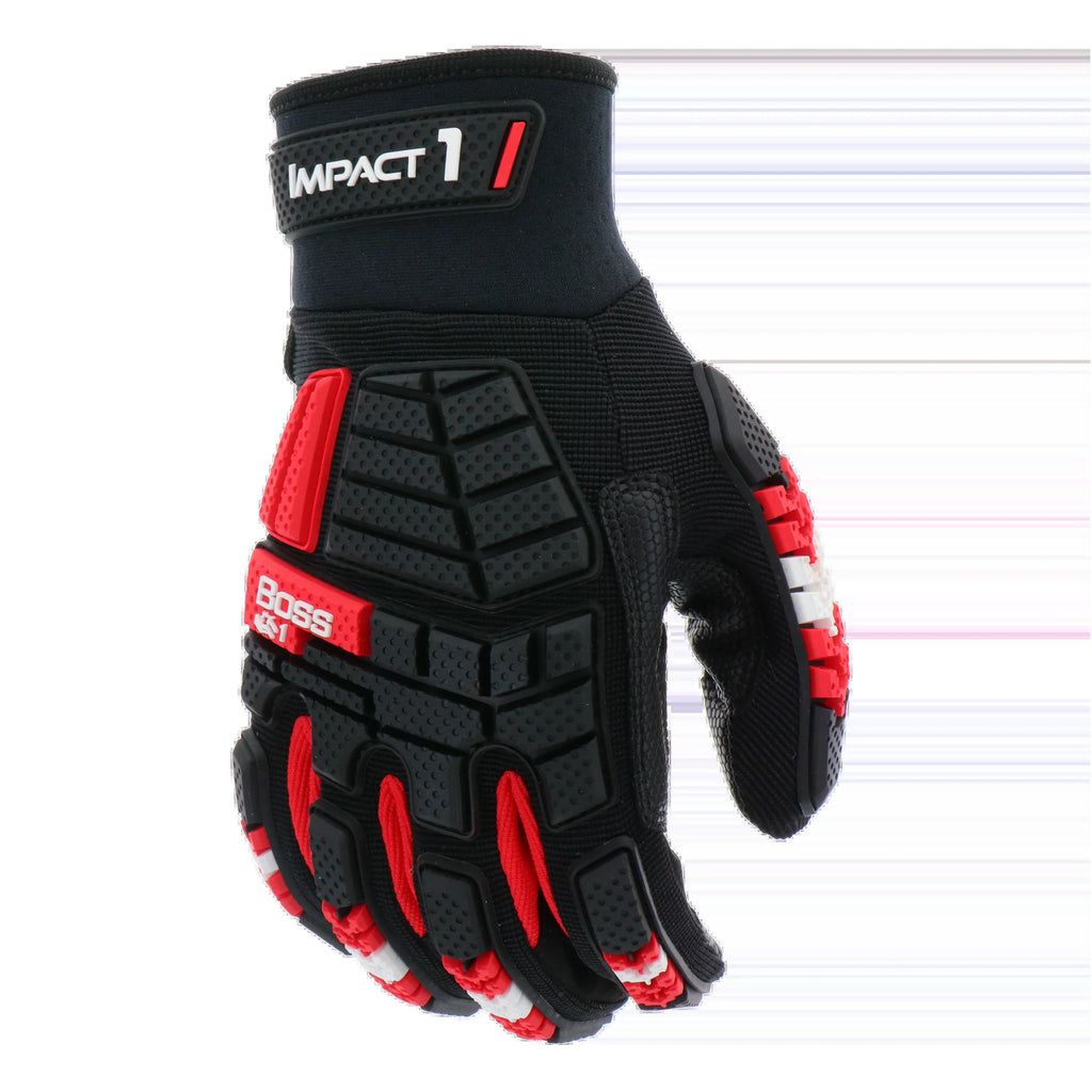 X-Large Black Synthetic Leather Demolition Gloves 1 -Pairs
