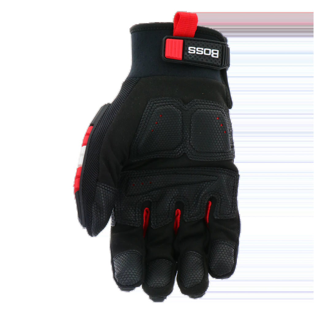 X-Large Black Synthetic Leather Demolition Gloves 1 -Pairs