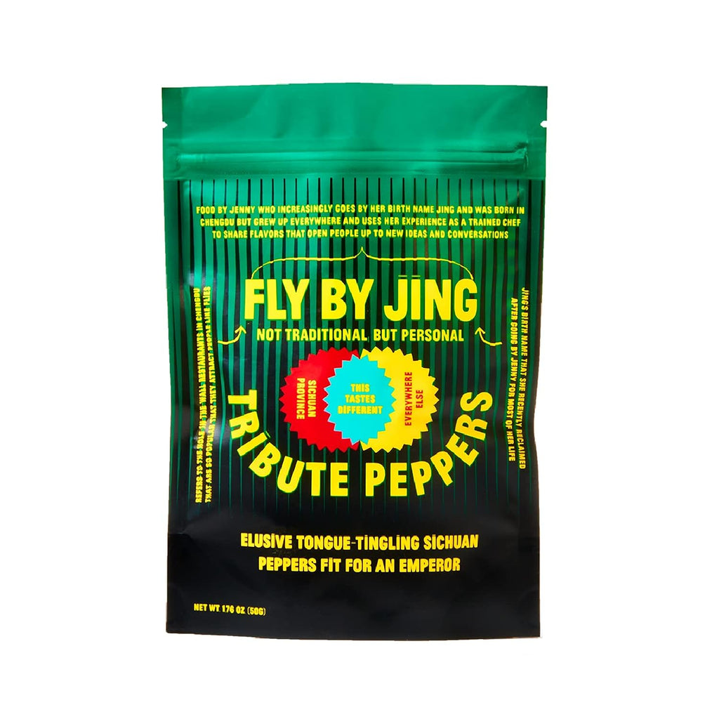 Tribute Pepper, Premium Sichuan Pepper Sourced from Chengdu, Tingly and Numbing W/Floral and Citrus Notes, Make Iconic Dishes like Mapo Tofu and Dan Dan Noodles, Elevate Any Meal (50G)