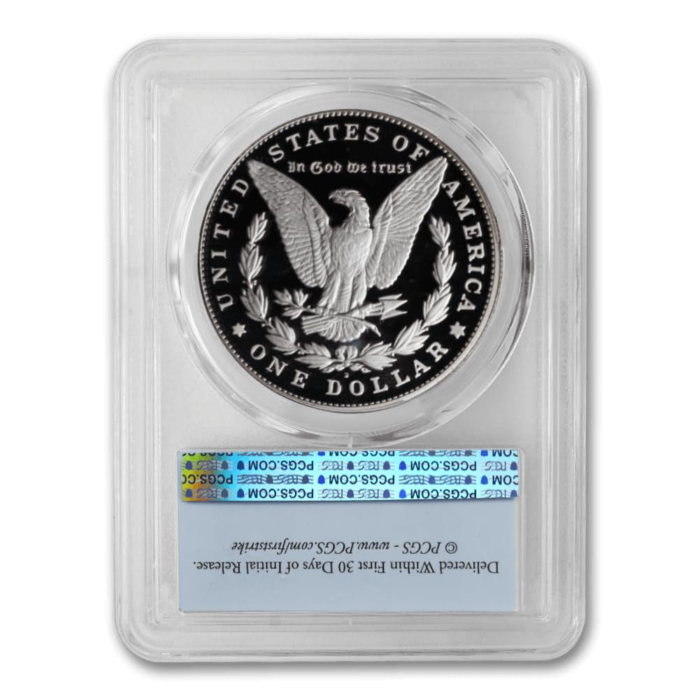 2023 S American Silver Morgan Dollar Coin Gem Proof (First Strike - Flag Label) $1 PCGS GEMPR