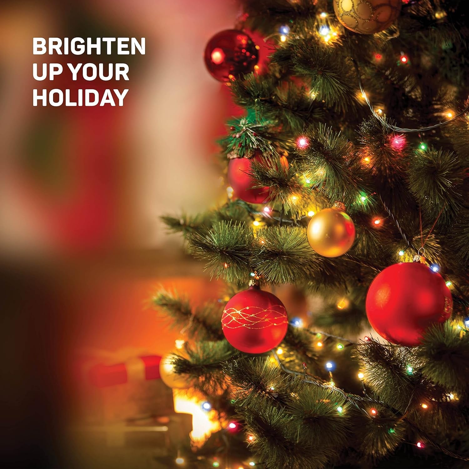 Christmas String Lights [100 Set] 25 Ft Warm Multi-Colored Christmas String Lights, for Xmas Tree, Garland, Holiday, Party Décor –Mini Christmas Lights for Tree Weather-Resistant