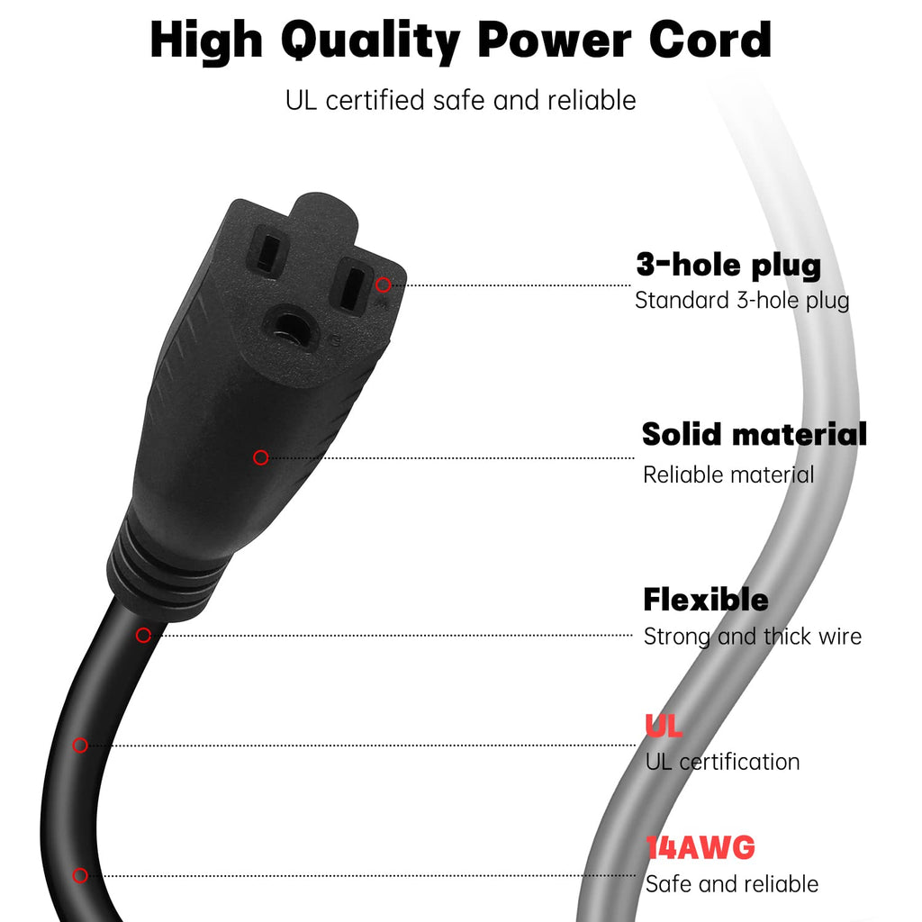 HVAC Adaptor Cord - HVAC Tools for Yellow Jacket 69522 - Compatible with Circuit Breaker Finder Kit Accessory RT250, ET300 ET310